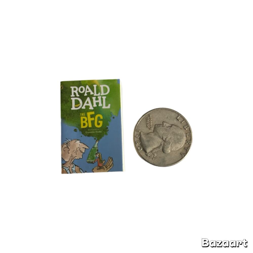 Mini Brands Books The BFG by Roald Dahl Paperback New